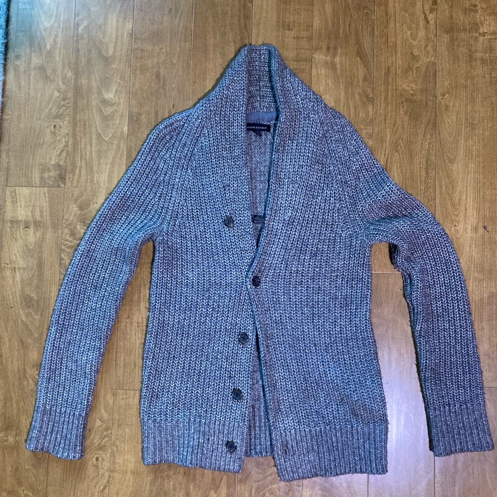 Banana Republic Men’s Shawl Collar Cardigan
